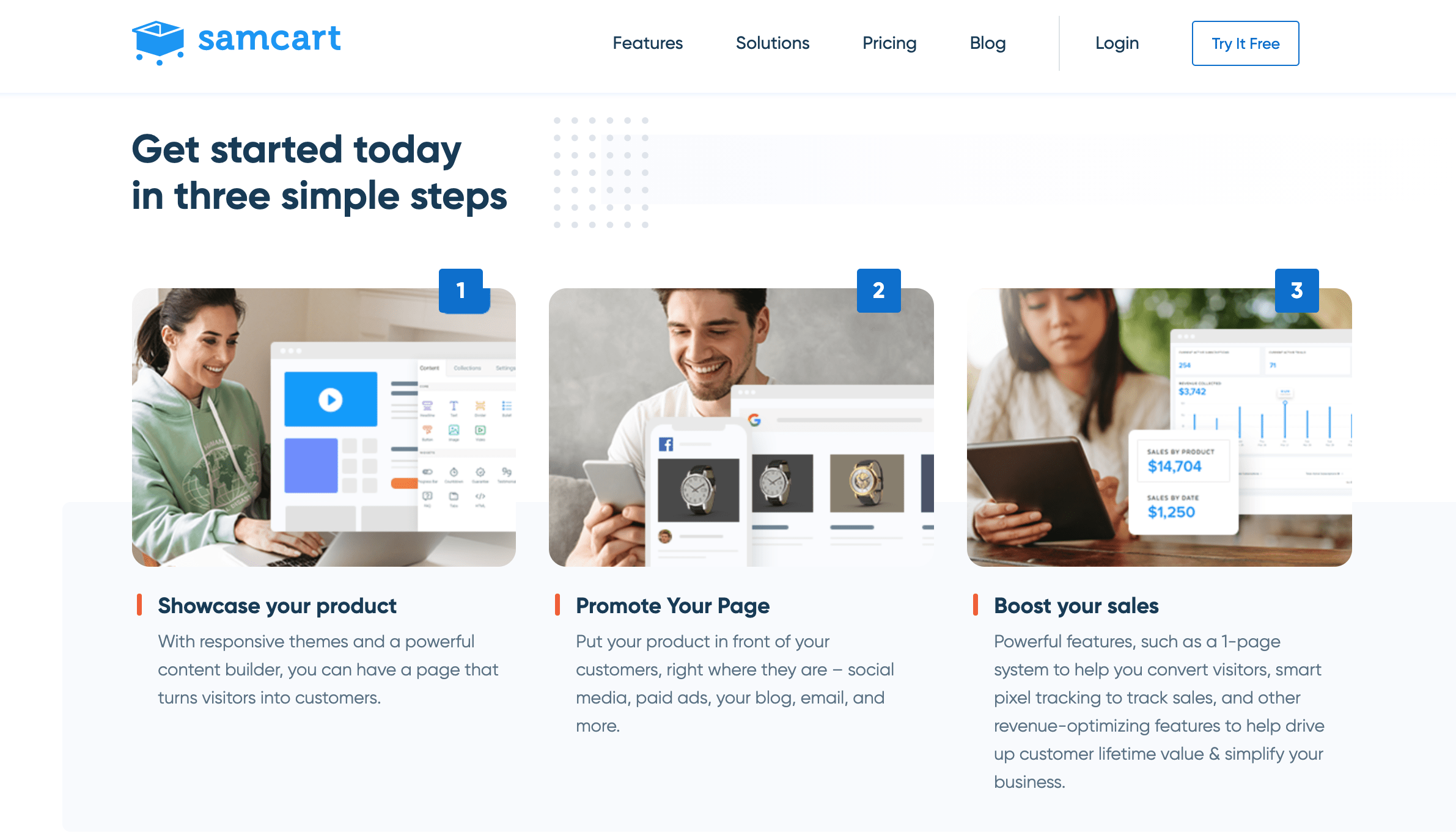 Samcart checkout software