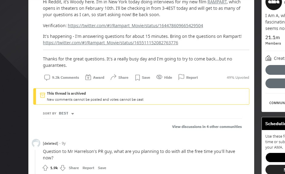 Reddit PR disaster
