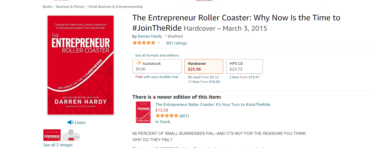 The entreprenuer roller coaster