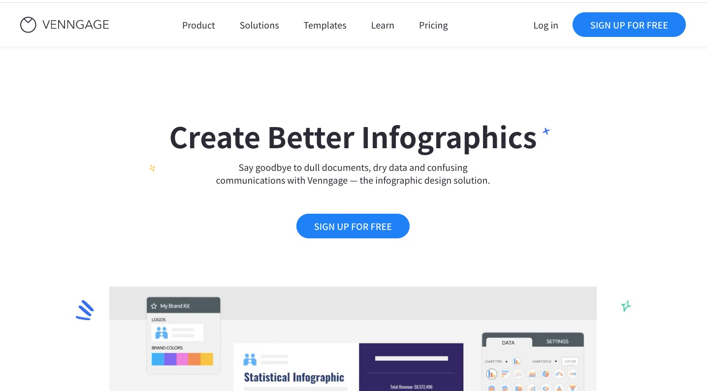 venngage graphic design software