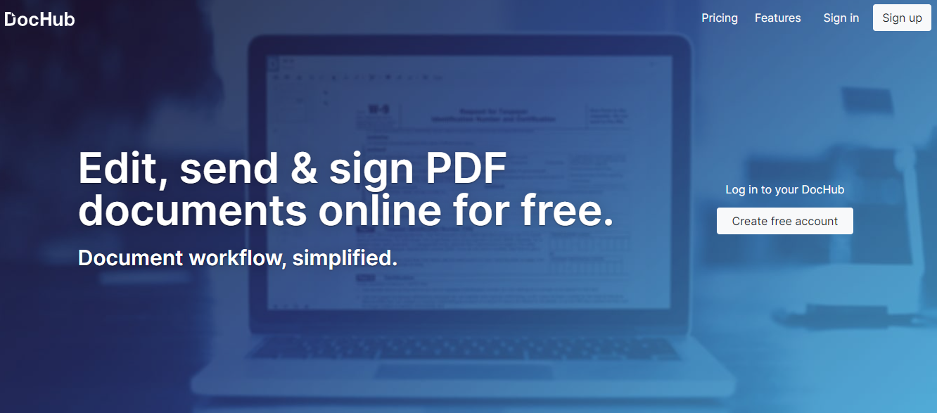 Simple digital signature tool