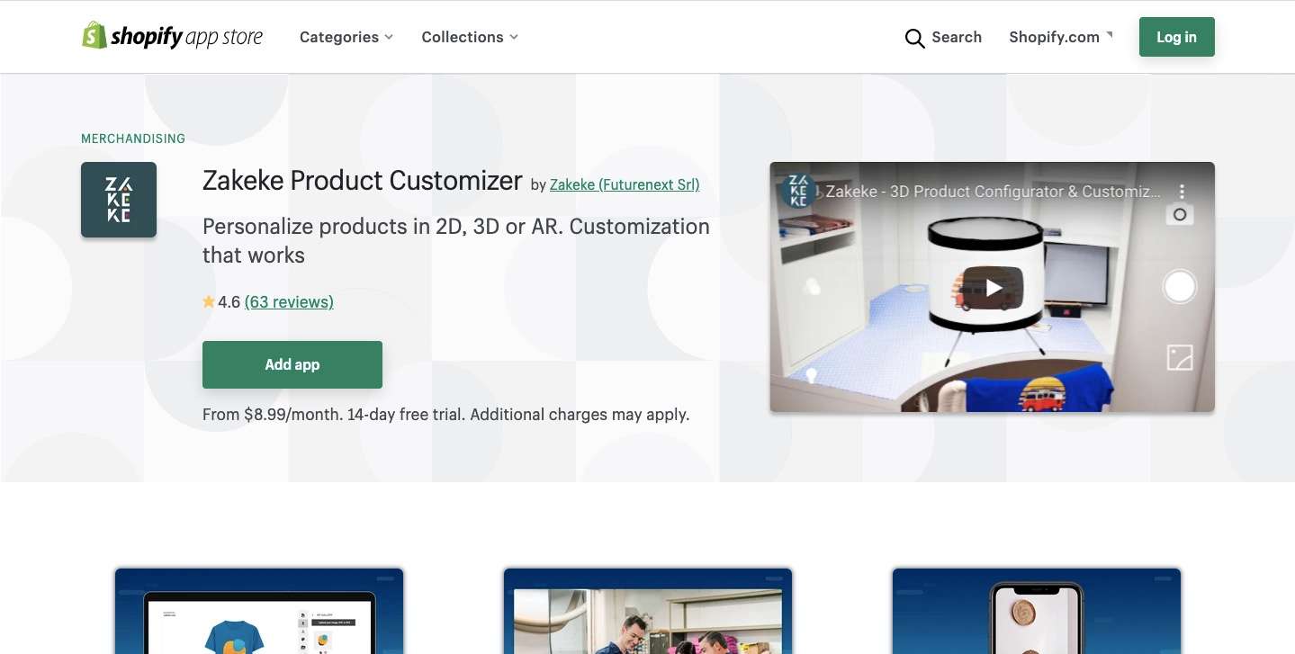 Zakeke Product Customizer - Shopify Apps for Custom Product Options