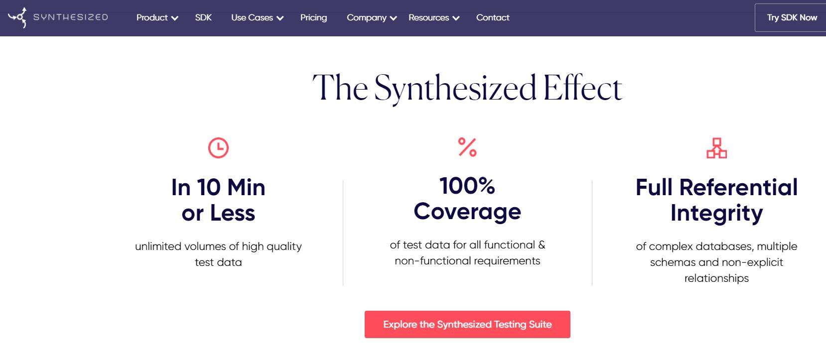 Synthesized Synthetic Data Generation Tool